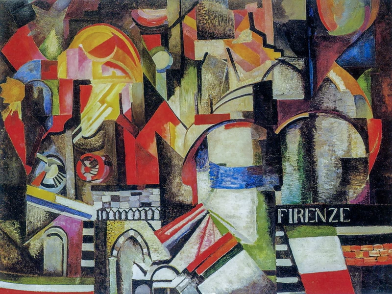1882-Aleksandra Aleksandrovna Ėkster - Firenze, 1914